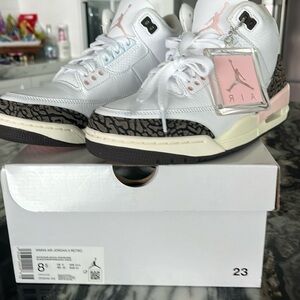 Women’s Air Jordan’s 3 retro Brand new with box never worn